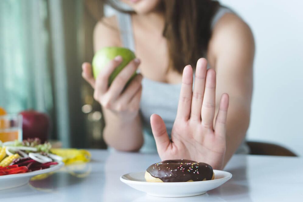 evitând dulciurile din dieta Dukan